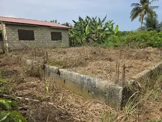 30×30 Land With Two Bedrooms Foundation