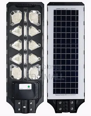 650K Brightness -1000w LED Solar Street Lights With Remote + Sensors