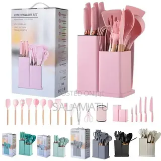 19 Pieces Silicon Kitchenware