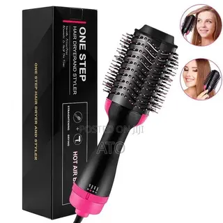 Hot Air Hair Dryer and Brush