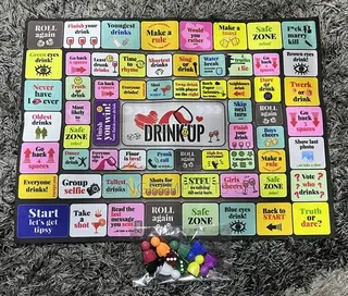 Drunk Up Adult Couple Drink Up Games