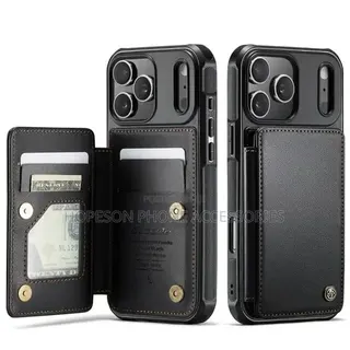 High Quality Shockproof Leather Case With Magnetic Wallet Card Holder