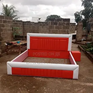 Queen Size Bed Frame With Side Drawers Is Available