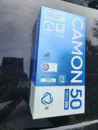 New Tecno Camon 50 Ultra 512 GB Black