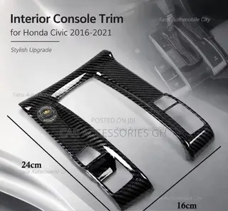 Premium Carbon Fiber Gear Shift Console Trim