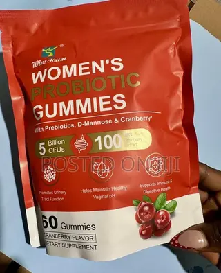Women’s Probiotic Gummies 5 Billion CFU – 60 Gummies