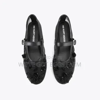 Original KG Kurt Geiger Nancy Black Mary Jane Flats