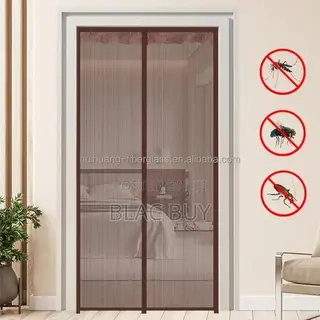 Mosquito Net Anti Fly Insect Dust Door Curtains With Strong Magnets