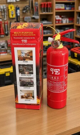 TE 1kg ABC Dry Powder Fire Extinguisher – Multi-Purpose Fire Safety