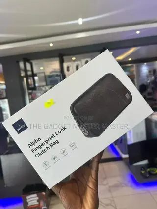 Wiwu Alpha Fingerprint Lock Clutch Bag
