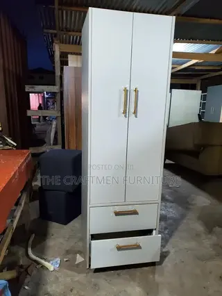 Foreign Wood Single Wardrobe
