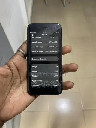 Apple iPhone SE 64 GB Black