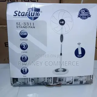 Standing Fan - Starlux 18 Inch ( With Remote Control)