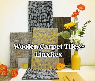 Tufted Woolen Carpet Tiles