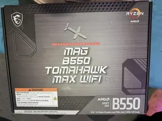 MSI MAG B550 Tomahawk MAX WiFi Gaming Motherboard Ryzen 5000 Series