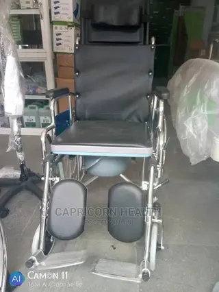 Abs Commode Wheelchair Recliner(Long Back)