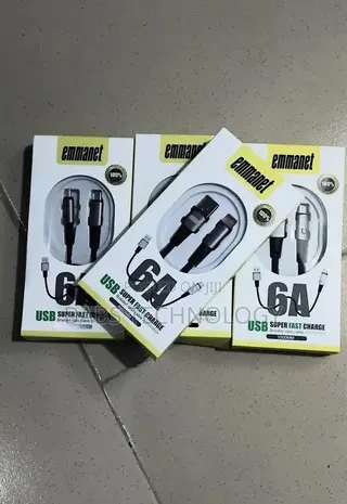 Ultra Fast 6a Charging Cable For Android iPhone
