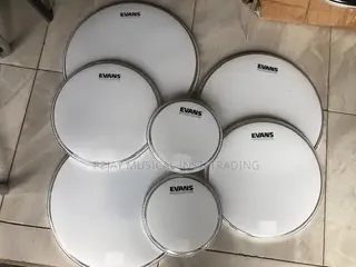 Original Evans Uv2 Drum Heads | Set Single – Kumasi