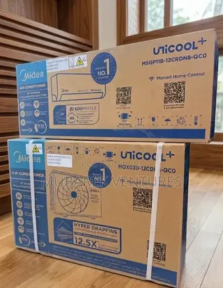 Midea 1.5hp Split Acs Inverter R32 Gas Unicool +