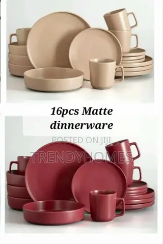 16pcs Grade a Mette Wine Dinner Set
