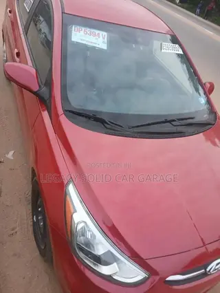 Hyundai Accent 2013 Red