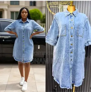 Ladies Jeans Dress Available in DM for Ur Order On