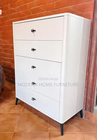 Luxury White Chest of Drawers | Imported | Spacious Storage