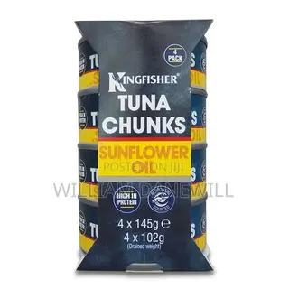 Tuna Chunks in Sunflower Oil-(4 in 1)