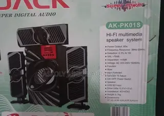 Bluetooth Speaker/Home Theater + Rechargeable/Light/Fan/Powerbank