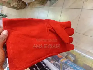 Red Leather Gloves