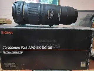Canon Sigma 70-200mm Lens