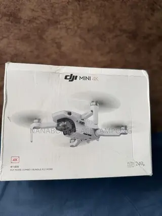 Dji Mini 4k Drone With 3 Batteries