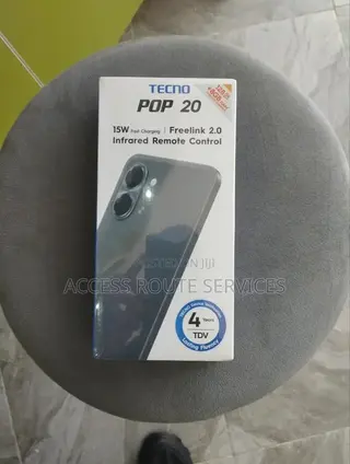 New Tecno Pop 20 128 GB Black