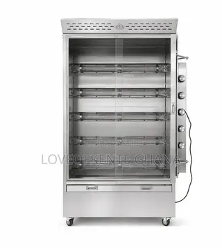 Gas Chicken Rotisserie Cabinet Oven 8 Spit 40 Chickens KY8B