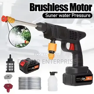 High Pressure Cordless Car Washer Spray Kit