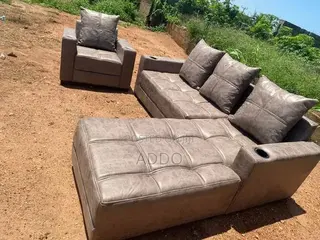 L Shaped Leather Sofa