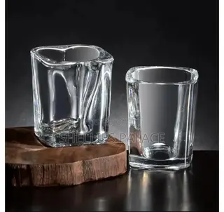 6 Pieces Clear 60ml Mini Shot Glass Crystal Clear