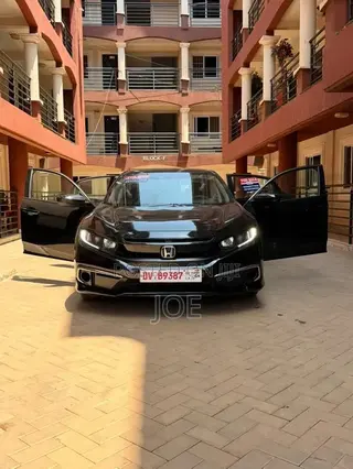 Honda Civic LX Sedan 2020 Black