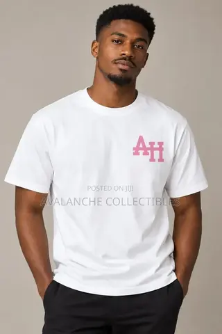 AH Plain White T-Shirt Medium and L