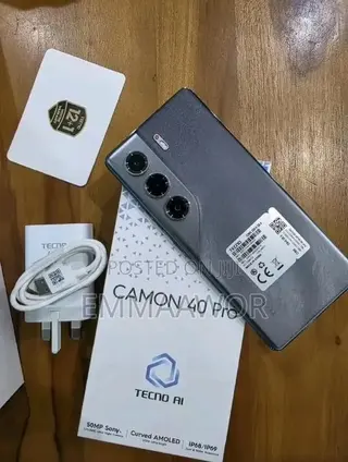 Tecno Camon 40 Pro 4G 256 GB Graphite