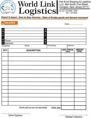 Carbonized Receipts Books Invoice (Customized)