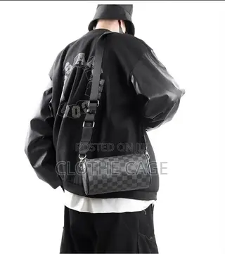 Solid Leather Side/Waist/Chest Bags
