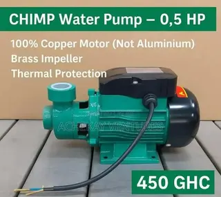 Chimp Water Pump 0.5hp – Copper Motor