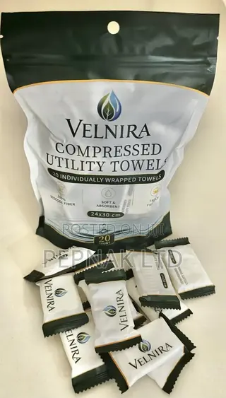 VELNIRA Premium Extra Thick Compressed Towels (20pcs/Pack)