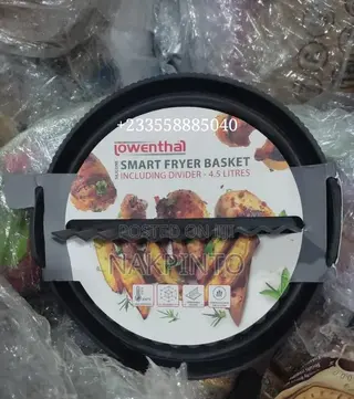 Non-Stick Reusable Smart Air Fryer Silicone Basket & Removable Divider