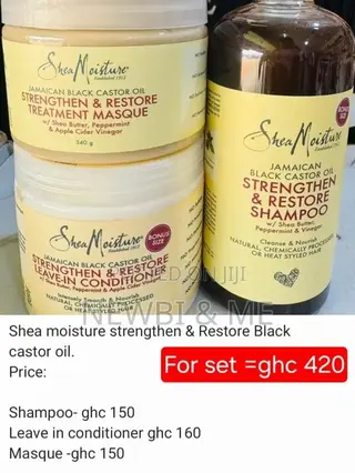 Shea Moisture Hair Treatment