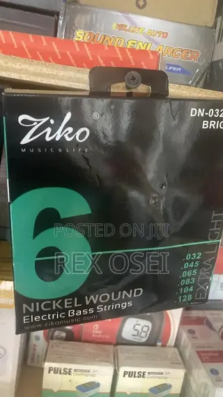 6 Bass Guitar Strings