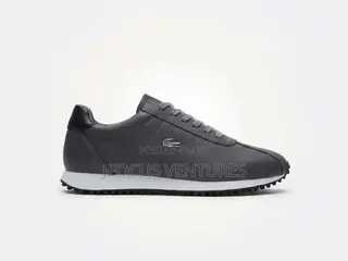 Lacoste Leather Shoe Gray