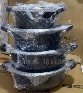 4 Set Nonstick Cookware