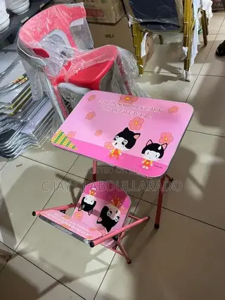 Folding Table and Chairs for Kids